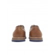 MEN OXFORD SOFTIES 6997-1230 BROWN LEATHER