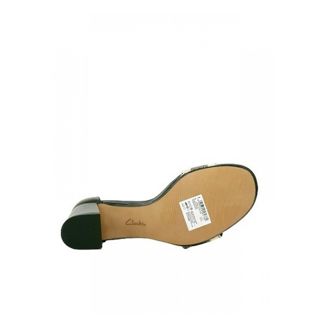 ΓΥΝΑΙΚΕΙΟ ΠΕΔΙΛΟ CLARKS JOCELYNNE CAM ΜΑΥΡΟ ΔΕΡΜΑ