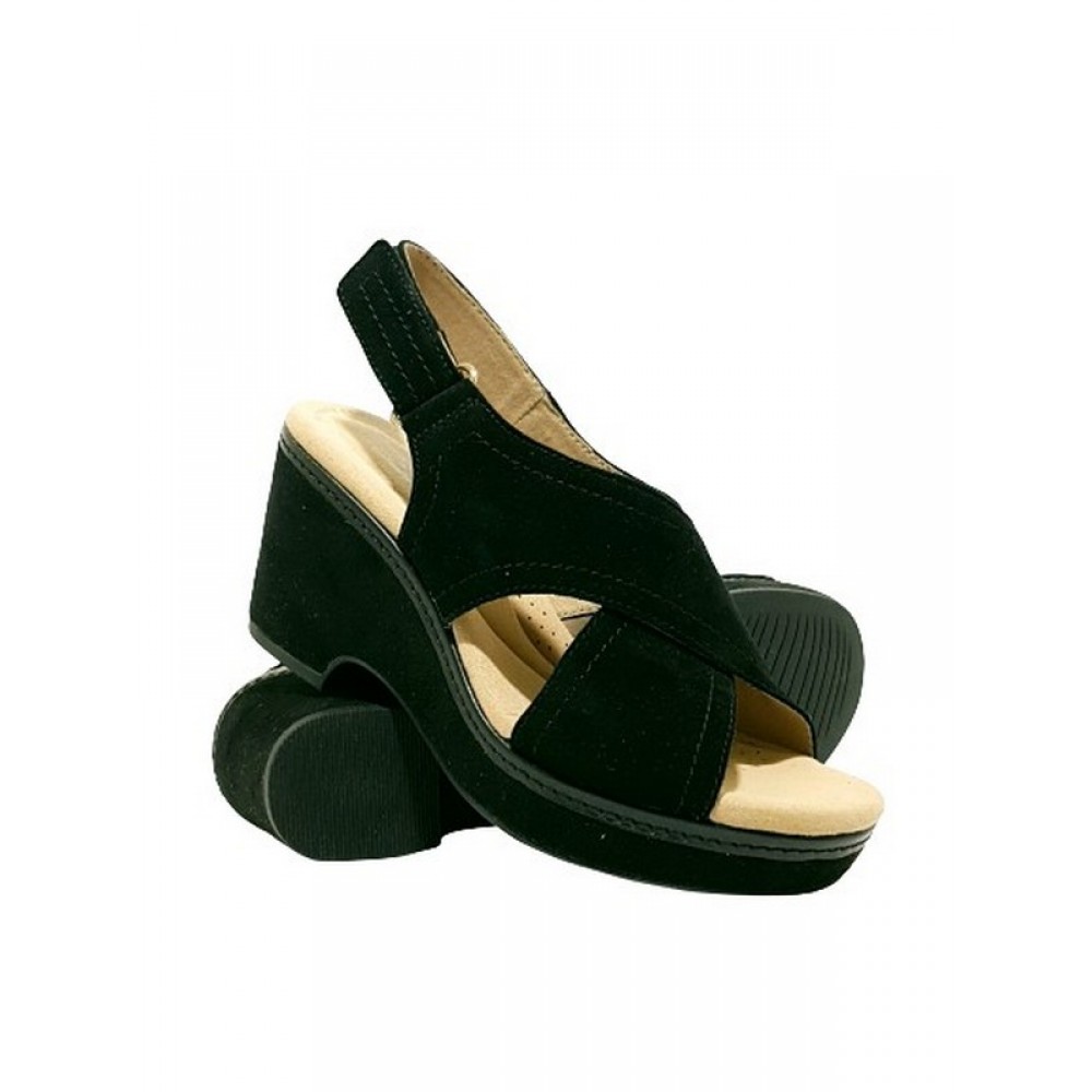 WOMEN PLATFORM CLARKS GISELLE COVE BLACK SUEDE WOMEN PLATFORM CLARKS GISELLE COVE BLACK SUEDE