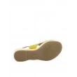 WOMEN PLATFORM CLARKS GISELLE COVE YELLOW SUEDE