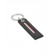 Μπρελόκ Tommy Hilfiger Th Downtown Keyfob AM0AM07289-BDS Μαύρο Δέρμα