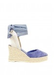 Women's Platform Komis-Komis K101BLUE SUEDE