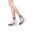 Women\'s Platform Komis-Komis K101BLUE SUEDE