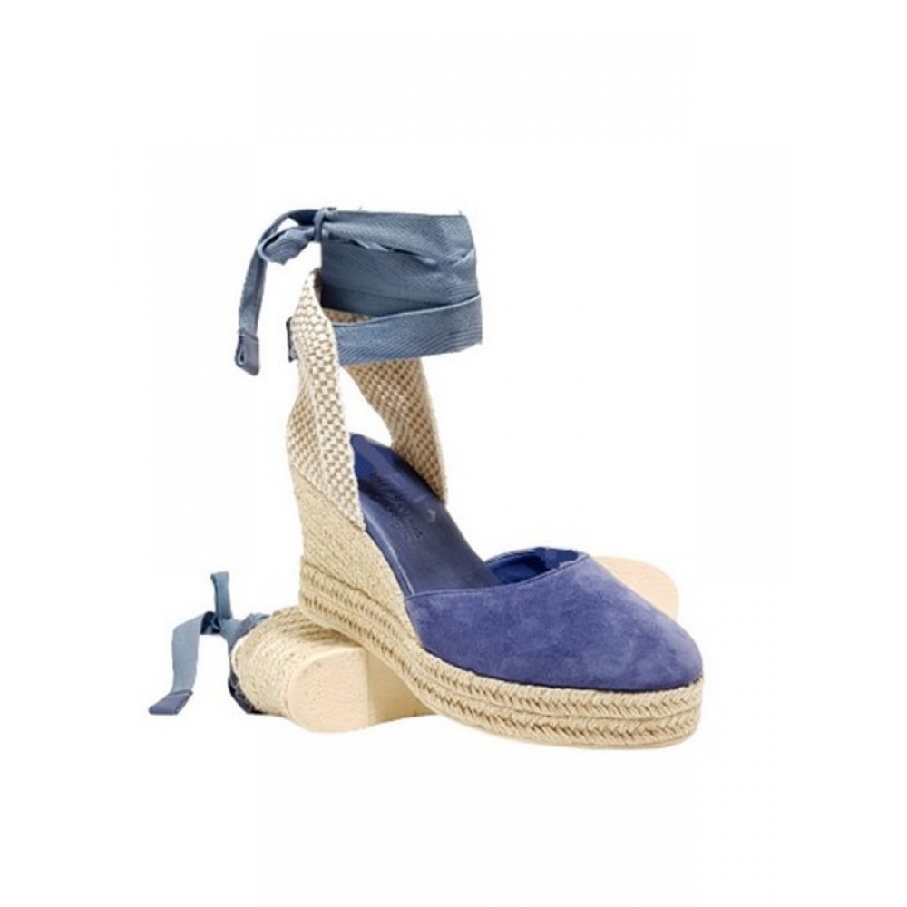 Women\'s Platform Komis-Komis K101BLUE SUEDE