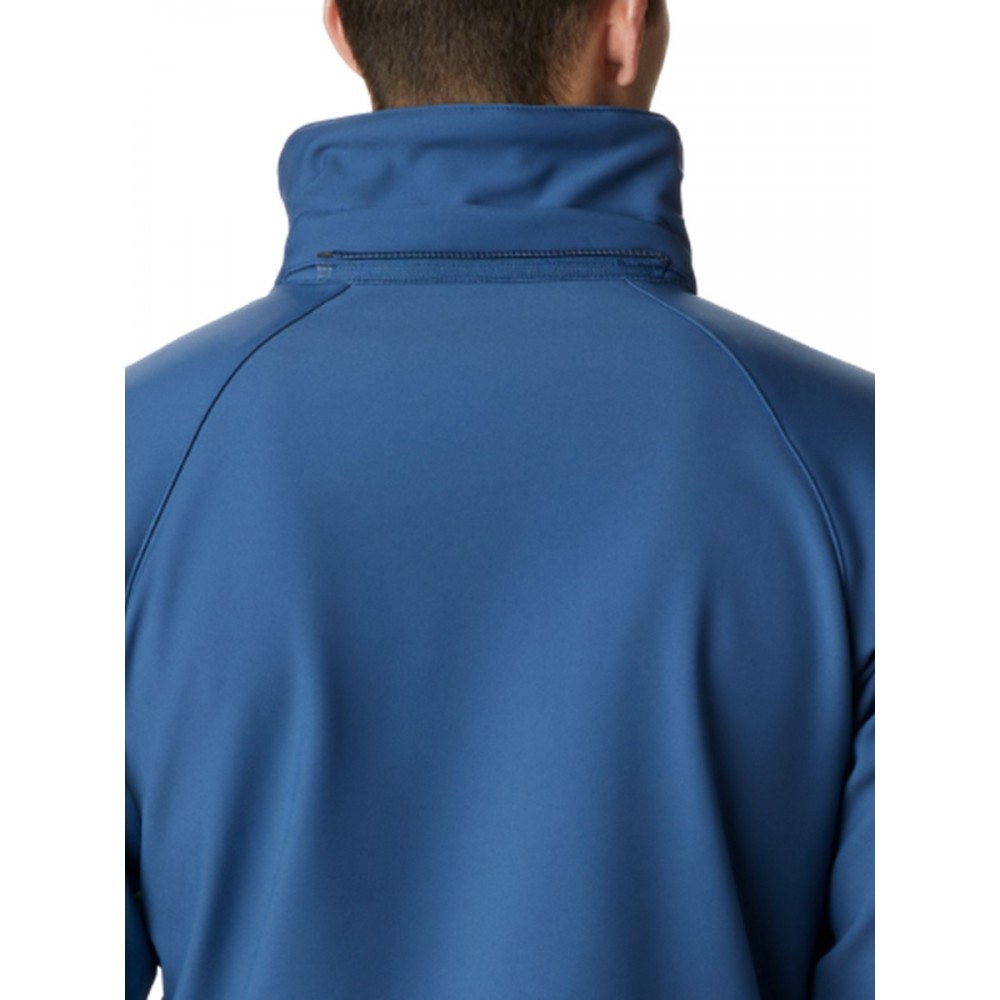 Men Softshell Jacket Columbia Cascade Ridge 1516251-453 Blue Textile