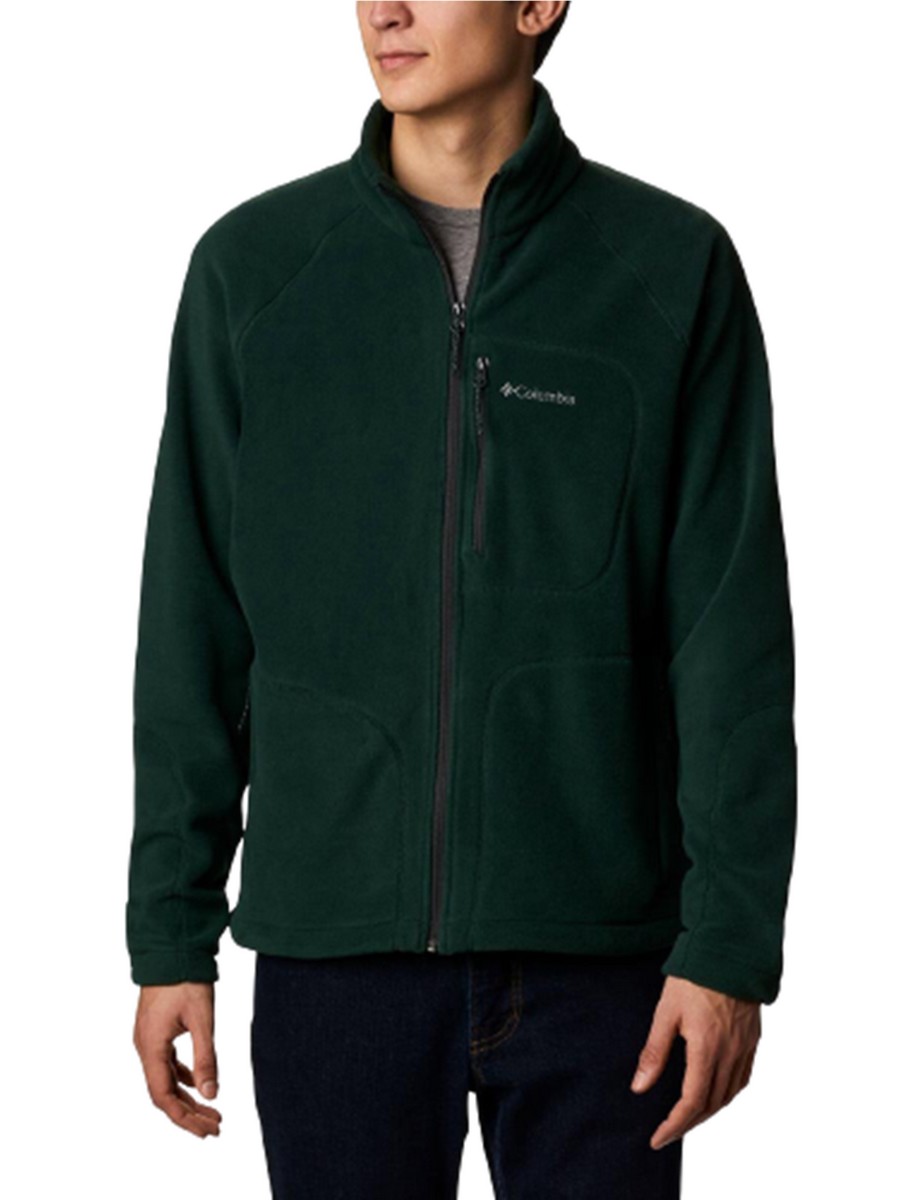 Ανδρική Ζακέτα Columbia Fast Treck AM3039A-370 Πράσινο Fleece