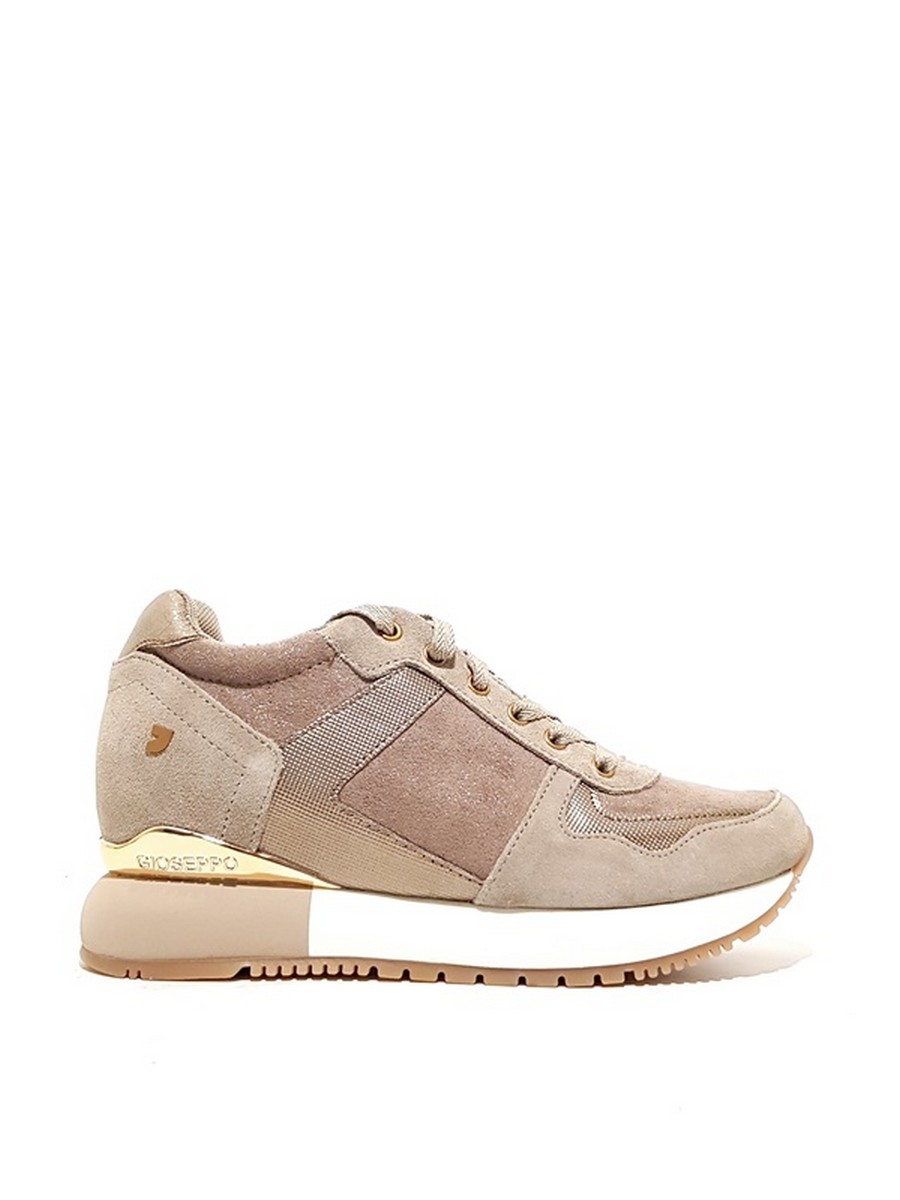 WOMEN SNEAKER GIOSEPPO 60833 HAVELANGE BIEGE LEATHER