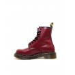 WOMEN BOOT DR MARTENS 1460 SMOOTH LEATHER ANKLE BOOTS BORDEAUX LEATHER