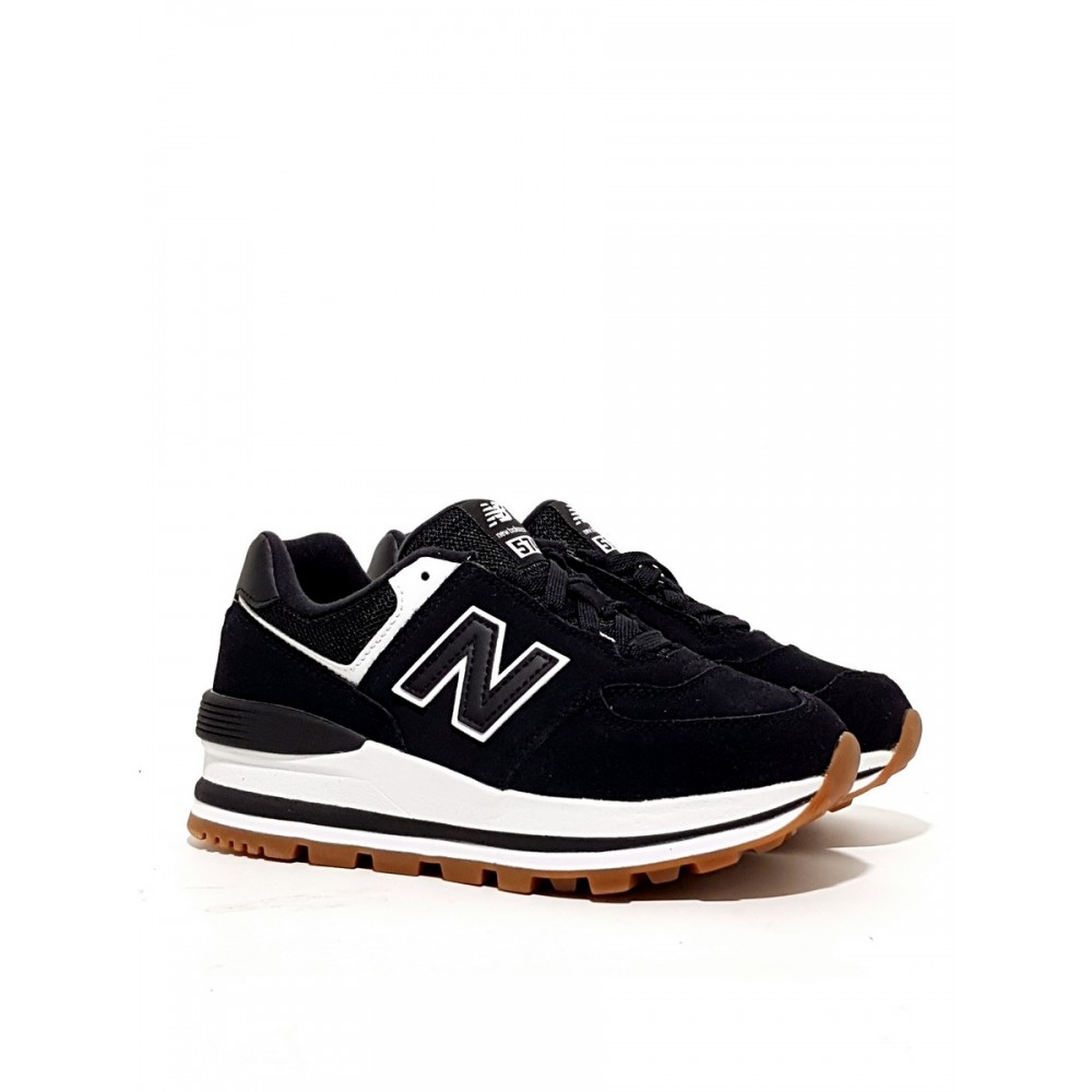 WOMEN SNEAKER NEW BALANCE WL574CAF BLACK CASTOR