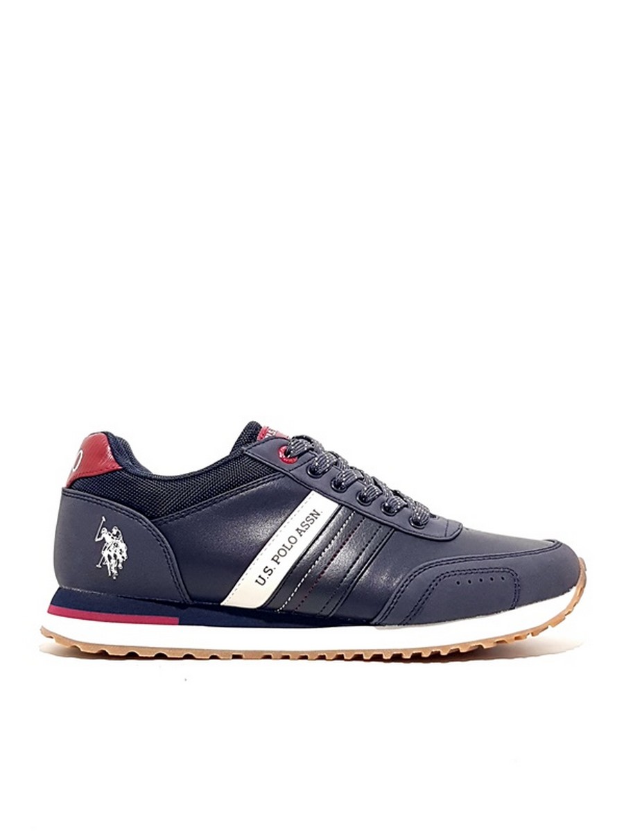 ΑΝΔΡΙΚΟ SNEAKER US POLO ASSN JASON 1 ΜΠΛΕ ΣΥΝΘΕΤΙΚΟ