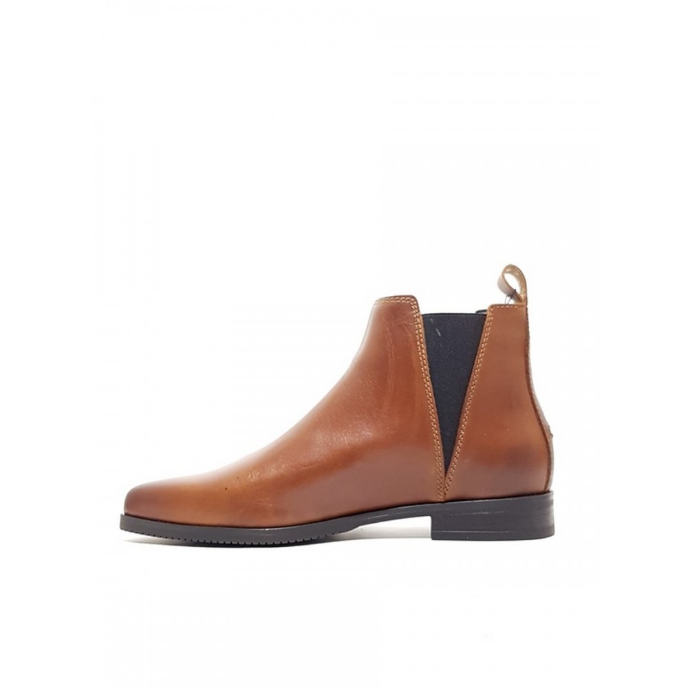 ΓΥΝΑΙΚΕΙΟ ΜΠΟΤΑΚΙ TOMMY HILFIGER ESSENTIAL POINTY CHELSEA BOOT EN0EN01068-GVI ΤΑΜΠΑ ΔΕΡΜΑ