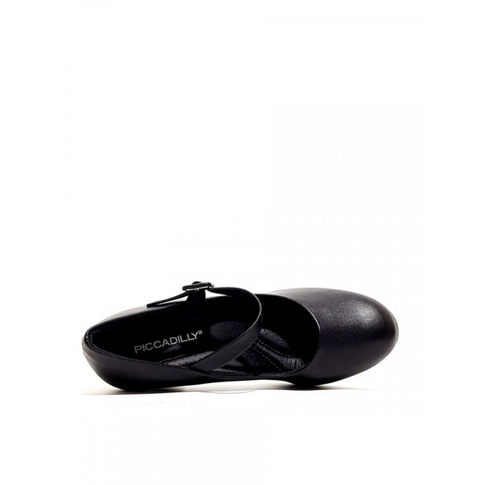 WOMEN SHOES PICCADILLY 130197-31 BLACK SYNTHETIC