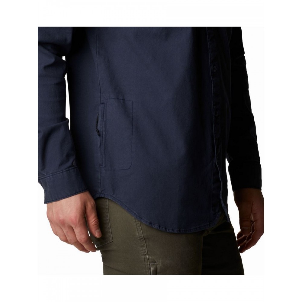 Men Columbia Flare Gun Shirt 1907022-464 Blue Fabric