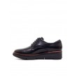 WOMEN OXFORD CLARKS SHAYLIN LACE BLACK LEATHER