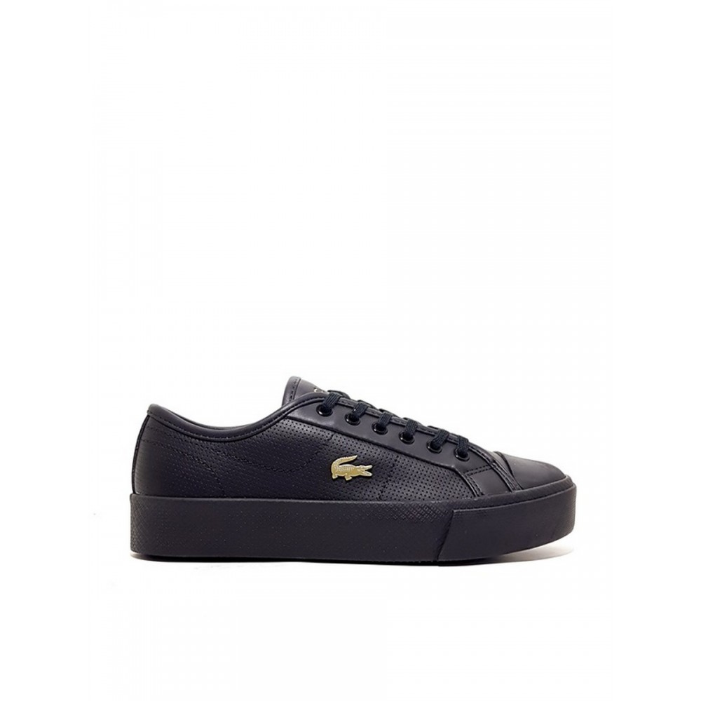 WOMEN SNEAKER LACOSTE ZIANE PLUS GRAND BLACK LEATHER