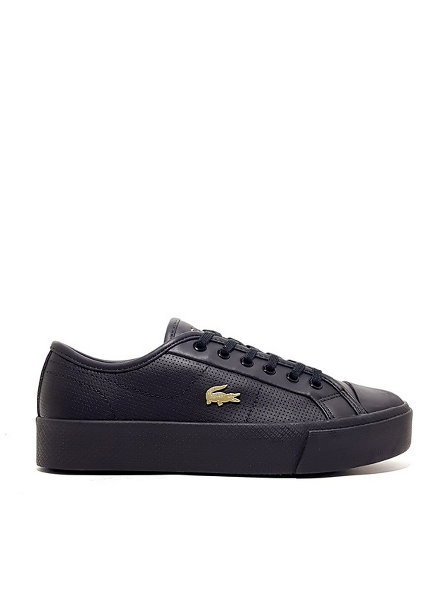 WOMEN SNEAKER LACOSTE ZIANE PLUS GRAND BLACK LEATHER