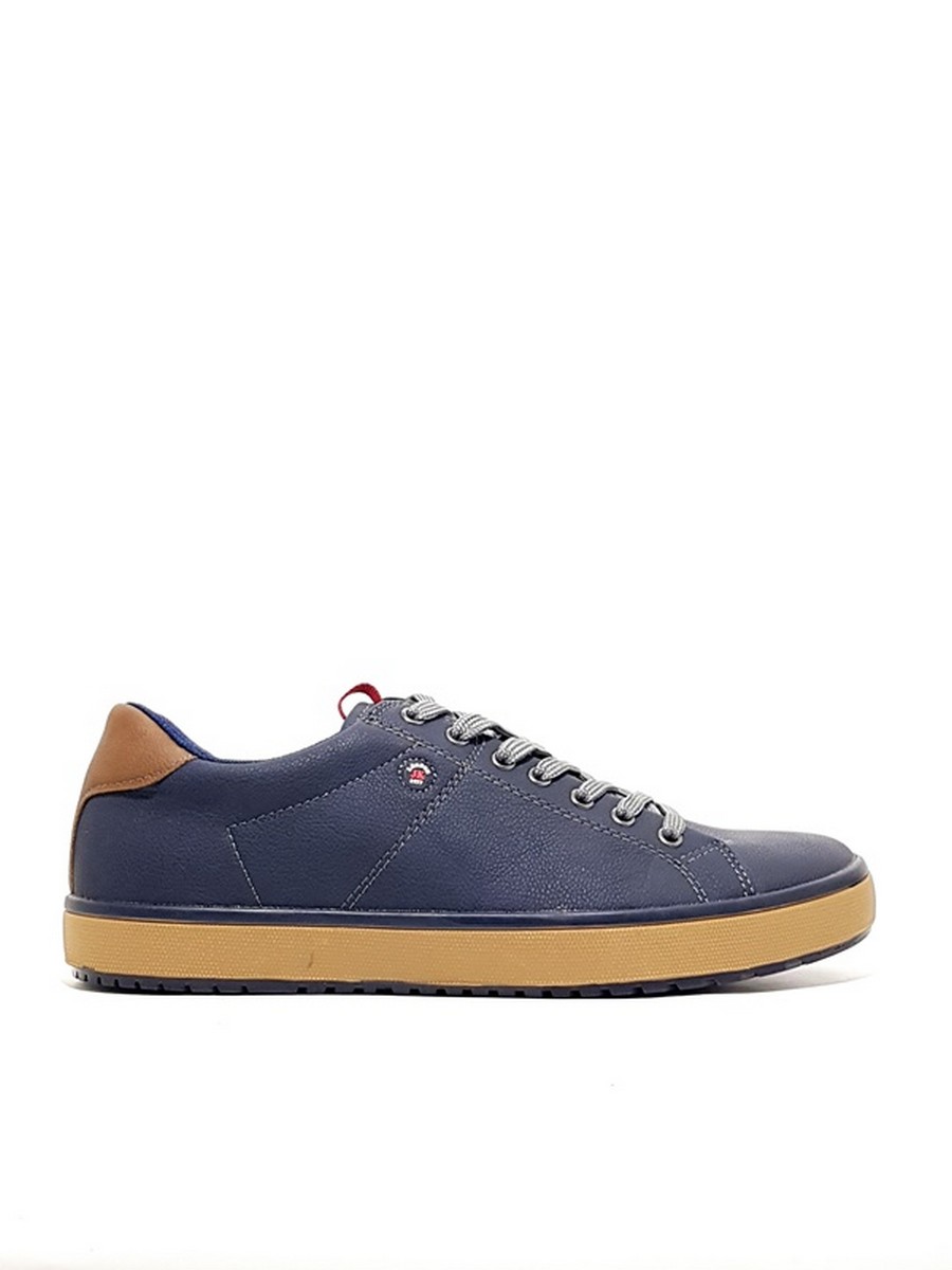 ΜΕΝ SNEAKER JK LONDON L5700268 BLUE SYNTHETIC