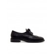 WOMEN OXFORD MOYRTZI 20503 BLACK LEATHER