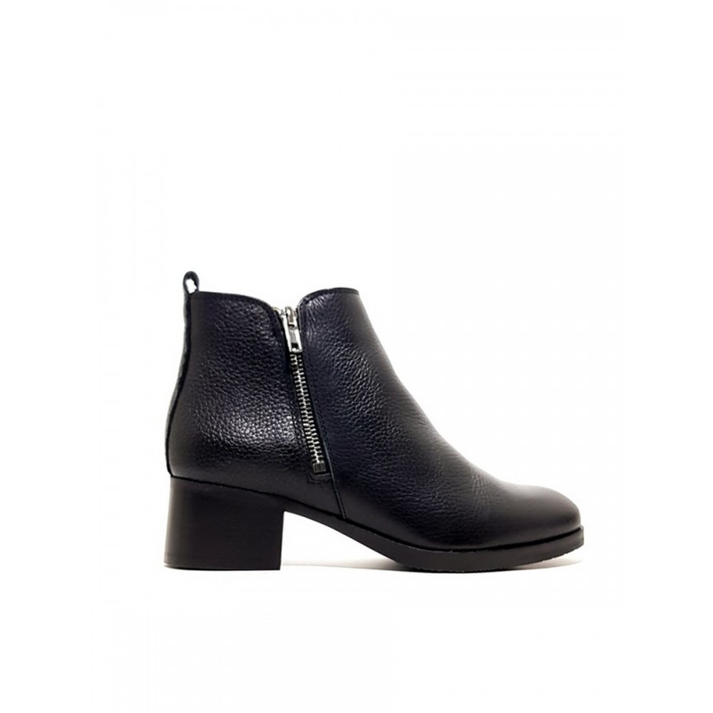 WOMEN BOOTIE CLARKS MILA SKY BLACK LEATHER