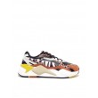 WOMENS SNEAKER PUMA RS-X3 W. CATS 373953-02 BLACK MULTI COLOR  LEATHER
