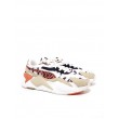 WOMENS SNEAKER PUMA RS-X3 W. CATS 373953-01 WHITE MULTI COLOR  LEATHER