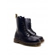 WOMEN BOOT DR MARTENS 1490 SMOOTH LEATHER HIGH BOOTS BLACK LEATHER