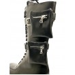 WOMEN BOOT TSAKIRIS-MALLAS L2100870 BLACK LEATHER