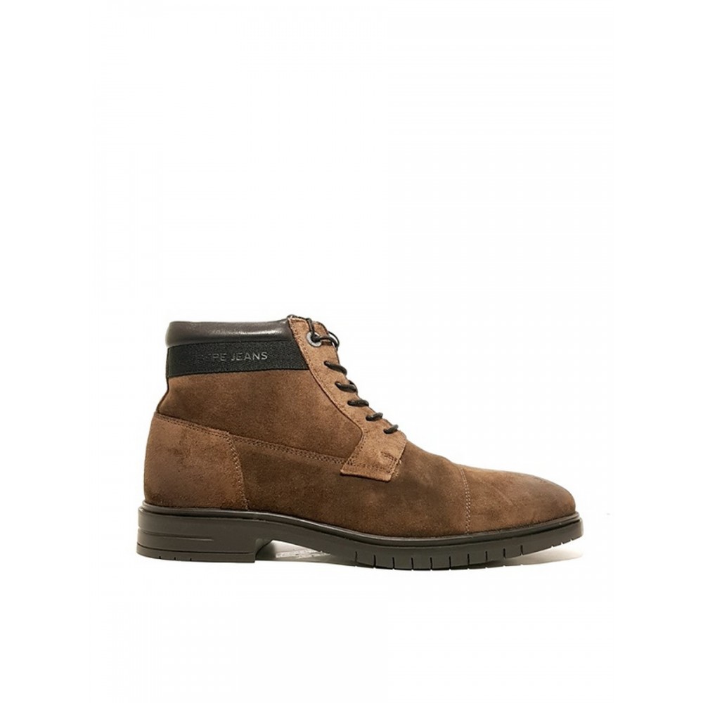 Men Boot Pepe Jeans Thomas Flex PMS50199-898 Brown Suede