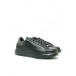 ΑΝΔΡΙΚΑ SNEAKER GUESS SALERNO ΜΑΥΡΟ ΔΕΡΜΑ