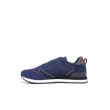 ΑΝΔΡΙΚΑ SNEAKER GUESS GLORYM ΜΠΛΕ ΥΦΑΣΜΑ-ΚΑΣΤΟΡΙ ΑΝΔΡΙΚΑ SNEAKER GUESS GLORYM ΜΠΛΕ ΥΦΑΣΜΑ-ΚΑΣΤΟΡΙ
