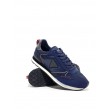 ΜΕΝ SNEAKER GUESS GLORYM BLUE FABRICK-CASTOR