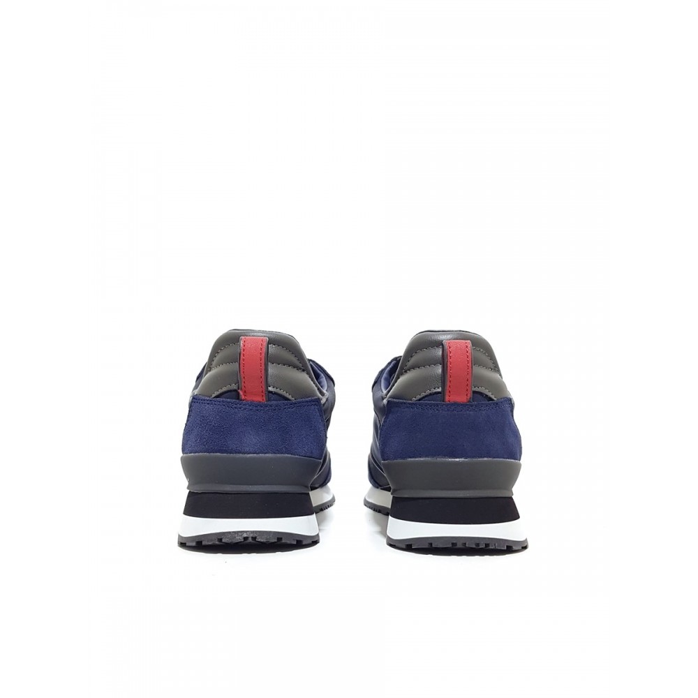 ΑΝΔΡΙΚΑ SNEAKER GUESS GLORYM ΜΠΛΕ ΥΦΑΣΜΑ-ΚΑΣΤΟΡΙ ΑΝΔΡΙΚΑ SNEAKER GUESS GLORYM ΜΠΛΕ ΥΦΑΣΜΑ-ΚΑΣΤΟΡΙ