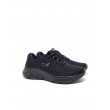 ΓΥΝΑΙΚΕΙΟ SNEAKER SKECHERS 149057 BBK ΜΑΥΡΟ ΥΦΑΣΜΑ