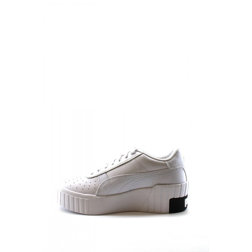 ΓΥΝΑΙΚΕΙΑ SNEAKER PUMA CALI WEDGE WNS 373438 03 ΑΣΠΡΟ ΔΕΡΜΑ