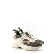 WOMEN SNEAKER TOMMY HILFIGER FASHION WEDGE SNEAKER FW05799-RBN GREEN LEATHER - FABRIC WOMEN SNEAKER TOMMY HILFIGER FASHION WEDGE SNEAKER FW05799-RBN GREEN LEATHER - FABRIC