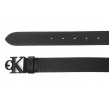 ΓΥΝΑΙΚΕΙΑ ΖΩΝΗ CALVIN KLEIN MONO HARDWEAR ROUND BUCKLE 30MM K60K608783-BDS ΜΑΥΡΟ ΔΕΡΜΑ