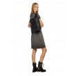 WOMEN BAG CALVIN KLEIN CK MUST CAMPUS BP W/PCKT MD MONO K60K608625-0GJ BLACK SYNTHETIC