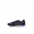 MEN SNEAKER TOMMY HILFIGER ICONIC RUNNER LEATHER MIX FM0FM3743-DW5 BLUE LEATHER