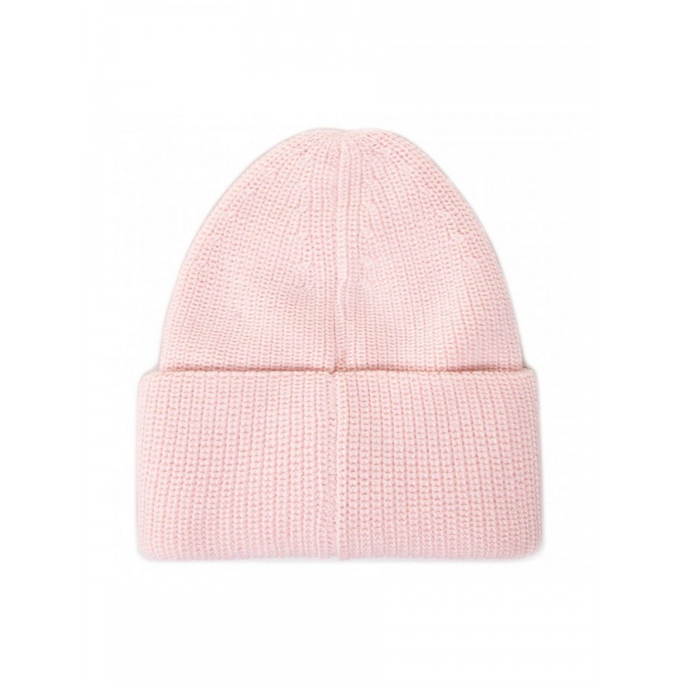 ΓΥΝΑΙΚΕΙΟΣ ΣΚΟΥΦΟΣ CALVIN KLEIN BEANIE WL K60K607383-TA9 ΡΟΖ ΥΦΑΣΜΑ