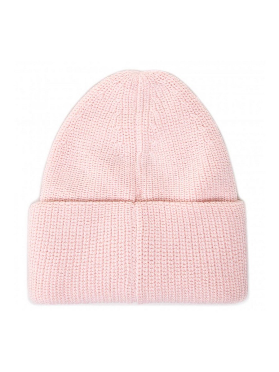 WOMEN ΒΕΑΝΙΕ CALVIN KLEIN BEANIE WL K60K607383-TA9 PINK FABRIC