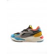 ΜΕΝ SNEAKER PUMA RS-Z 381640 01 BLACK MULTICOLOR LEATHER-FABRIC