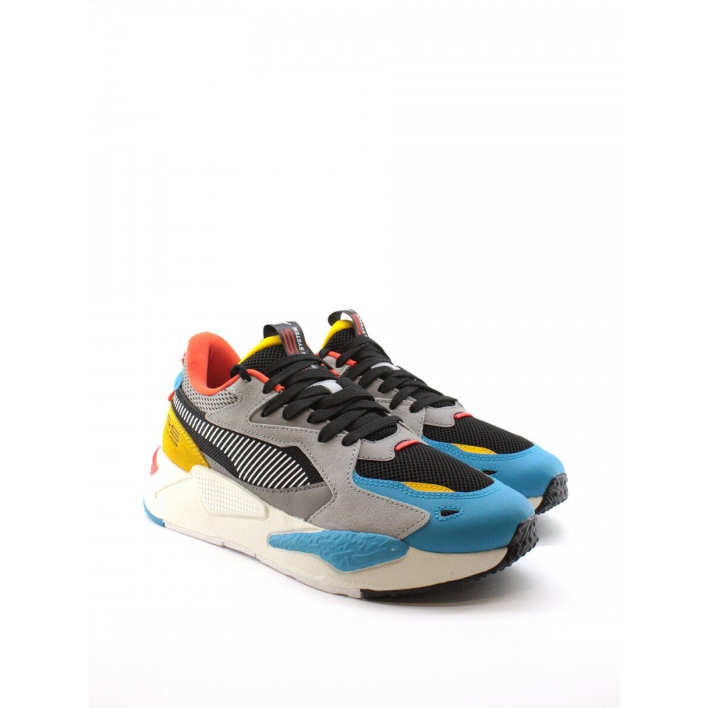 ΜΕΝ SNEAKER PUMA RS-Z 381640 01 BLACK MULTICOLOR LEATHER-FABRIC