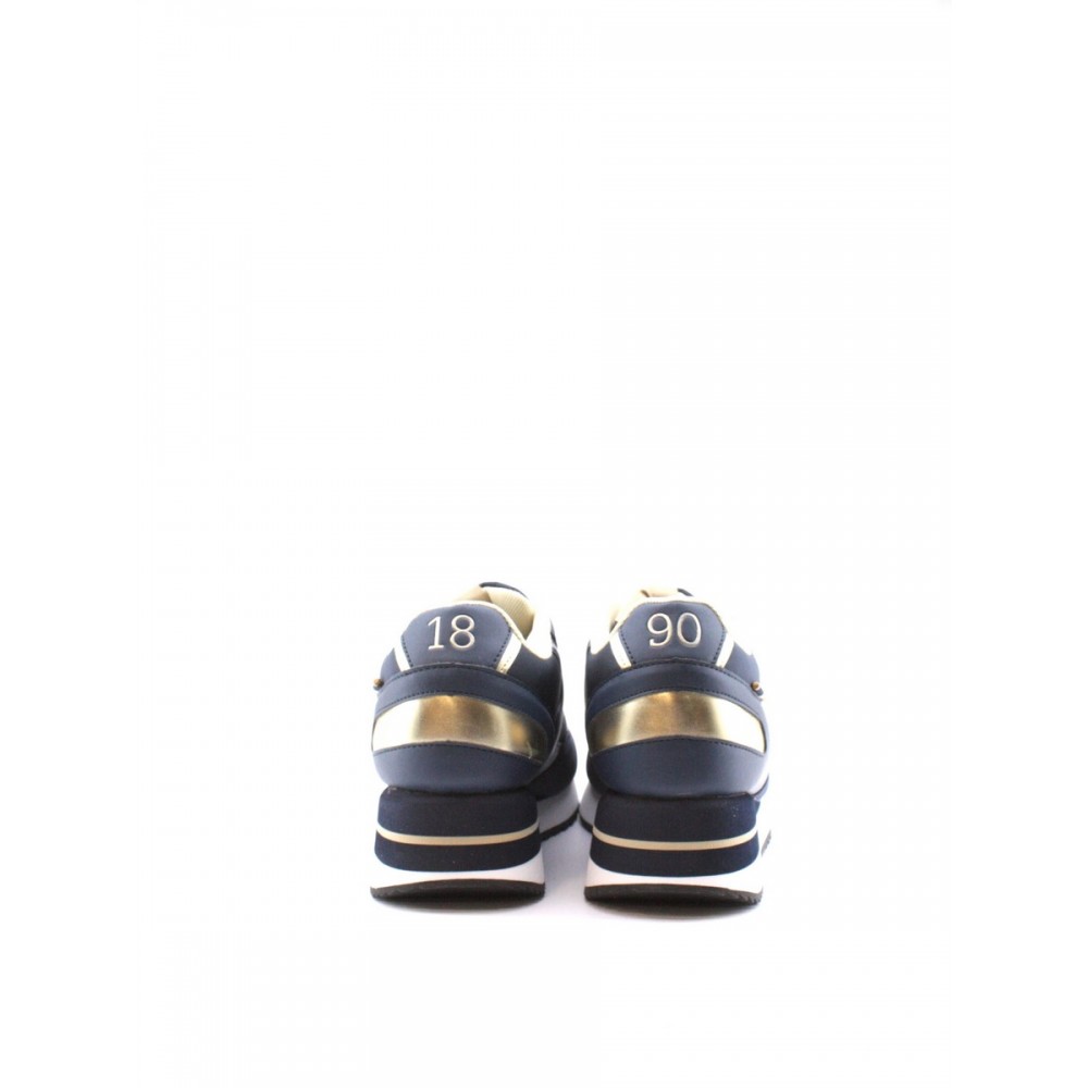 WOMEN SNEAKER US POLO ASSN SYLVI001-DBL001 BLUE FABRIC