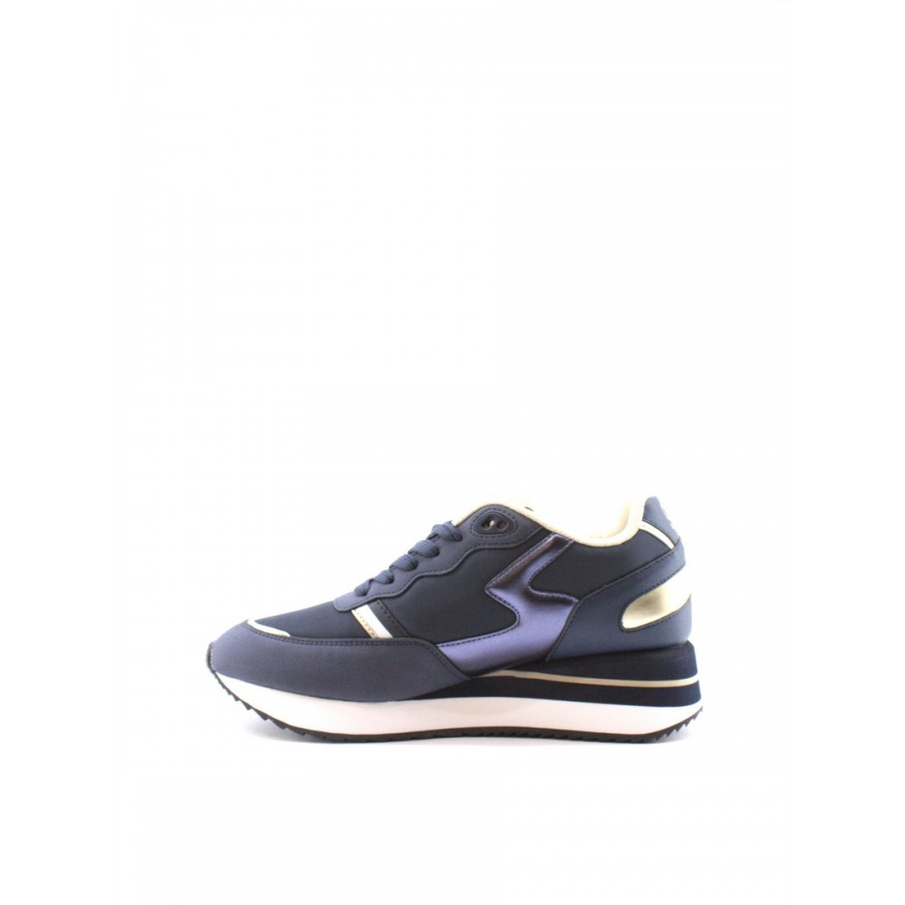WOMEN SNEAKER US POLO ASSN SYLVI001-DBL001 BLUE FABRIC