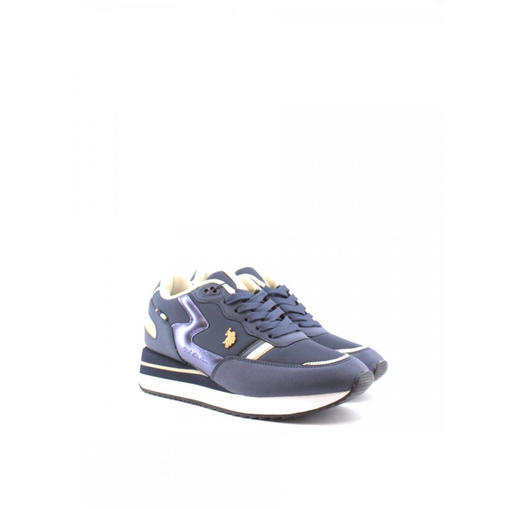 WOMEN SNEAKER US POLO ASSN SYLVI001-DBL001 BLUE FABRIC