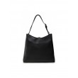 WOMEN BAG CALVIN KLEIN RE-LOCK HOBO MD K60K608412-BAX BLACK SYNTHETIC