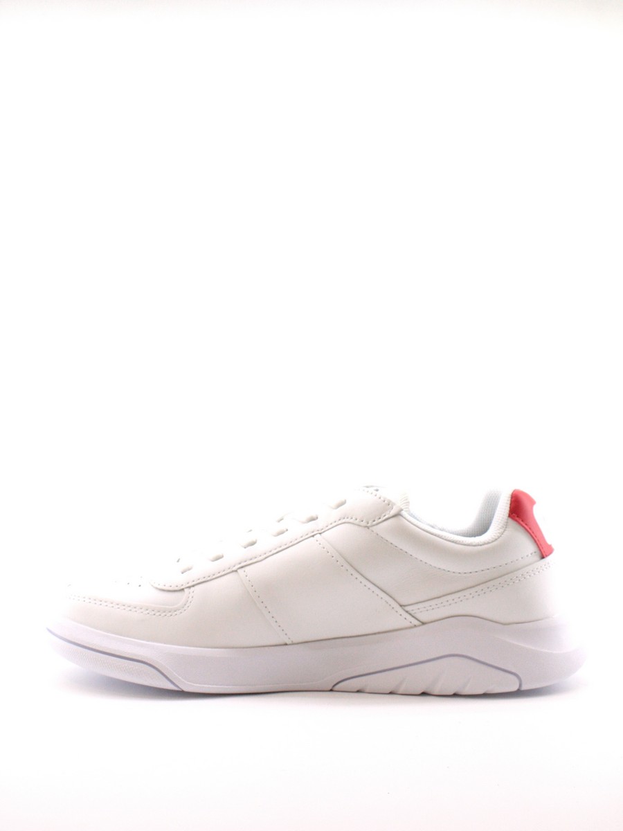 MEN SNEAKER LACOSTE GAME ADVANCE WHITE LEATHER