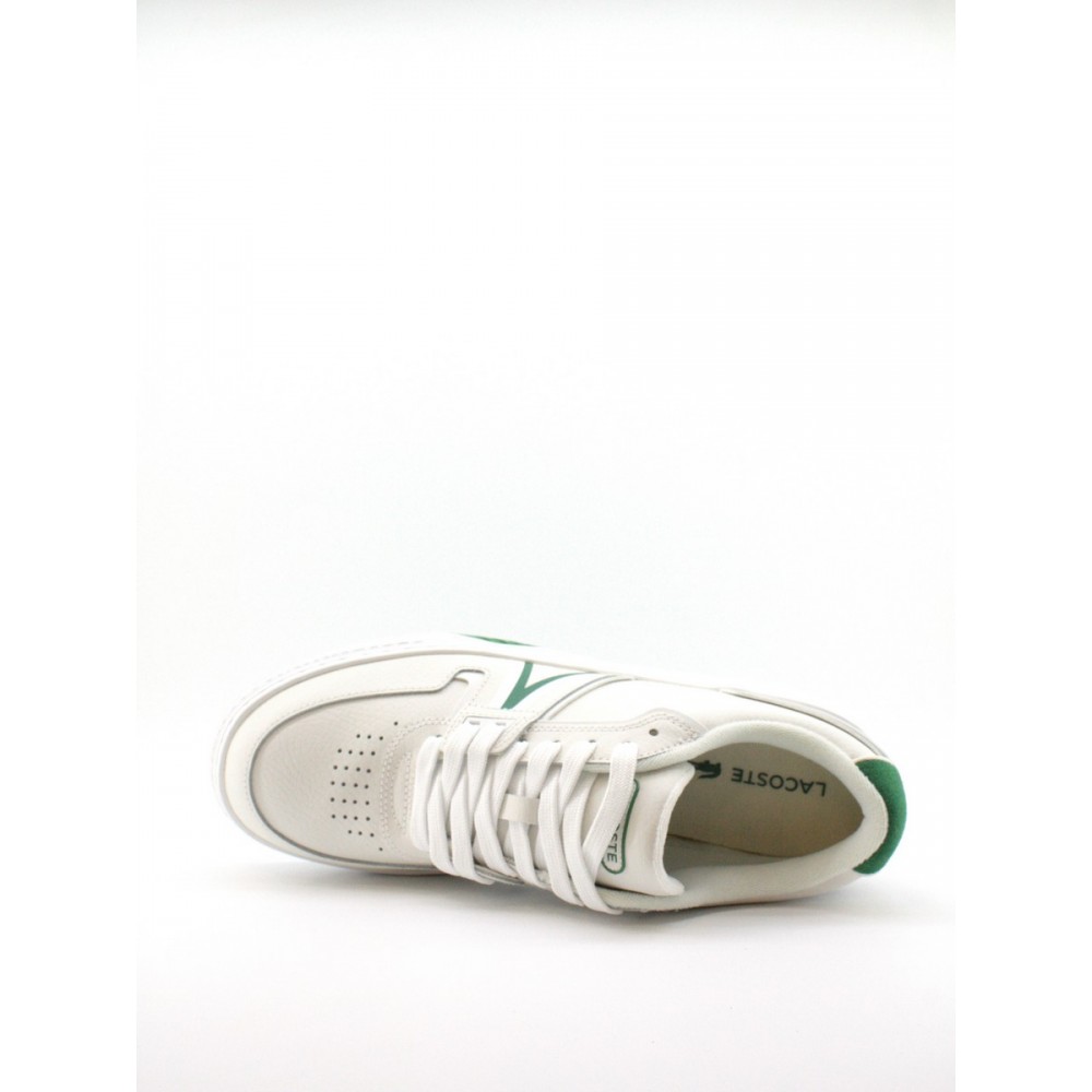 ΑΝΔΡΙΚΟ SNEAKER LACOSTE L001 0321 ΑΣΠΡΟ ΔΕΡΜΑ