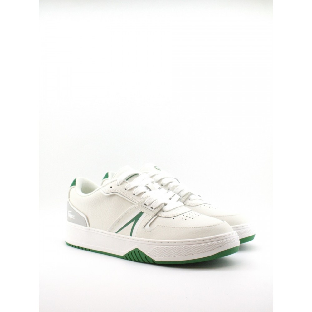 MEN SNEAKER LACOSTE L001 0321 WHITE LEATHER