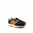 ΑΝΔΡΙΚΟ SNEAKER NEW BALANCE MS327HN1 ΜΑΥΡΟ ΔΕΡΜΑ ΥΦΑΣΜΑ